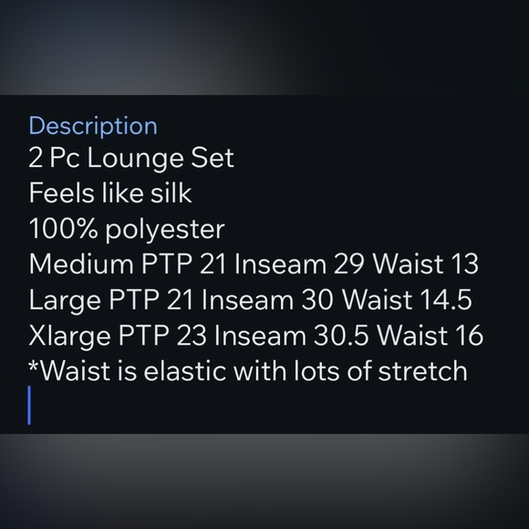 Lounge Set / Pc Ribbed Lounge Set - Picture 11 of 11